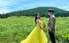 김연아·고우림, 2주년 기념 '1900만원 드레스' 정면샷 최초 공개